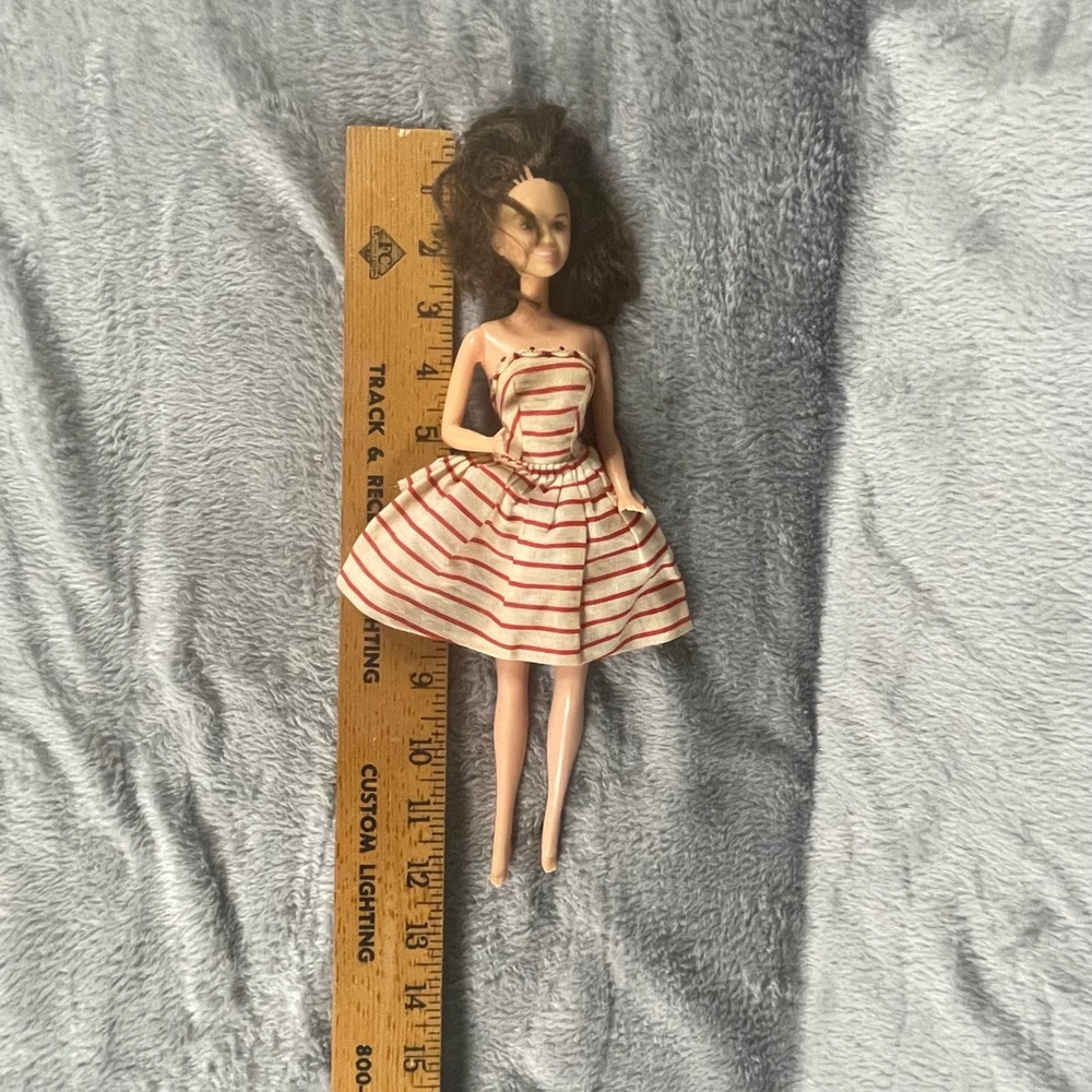 Vintage Wendy Wardrobe Elite Creations Red Stripe Sundress Fashion Doll - Picture 2 of 5